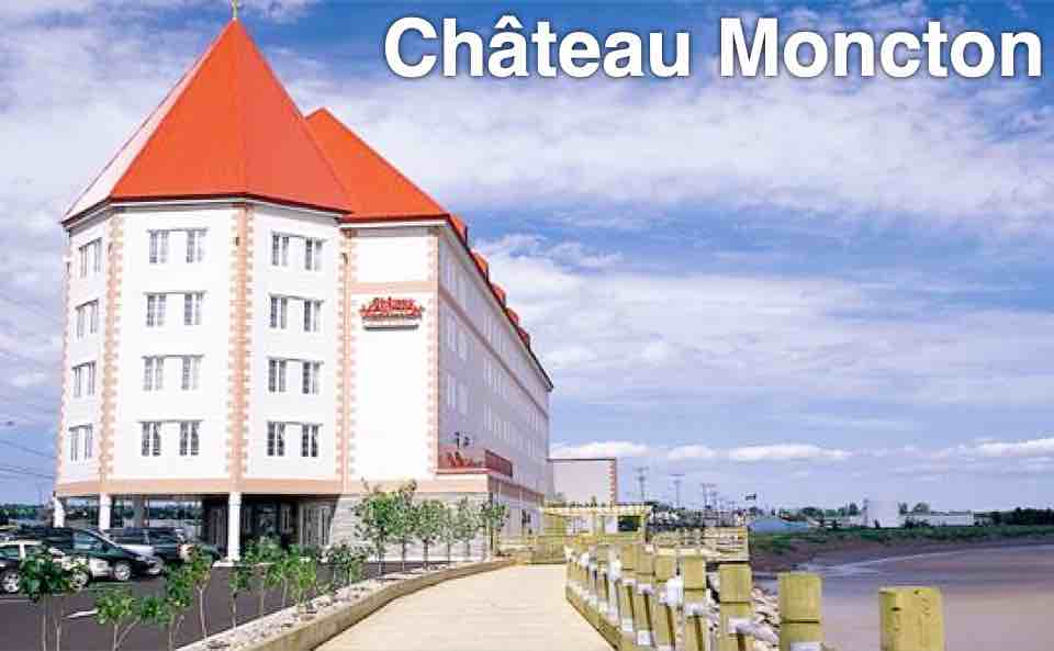 Chateau Moncton Hotel & Suites, on Main Street facing the Tidal Bore